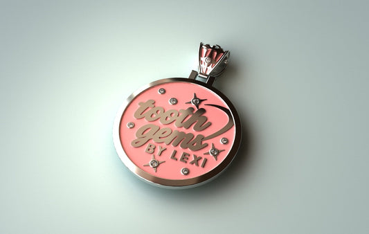Tooth Gems by Lexi – Pink Glow Collaboration Pendant