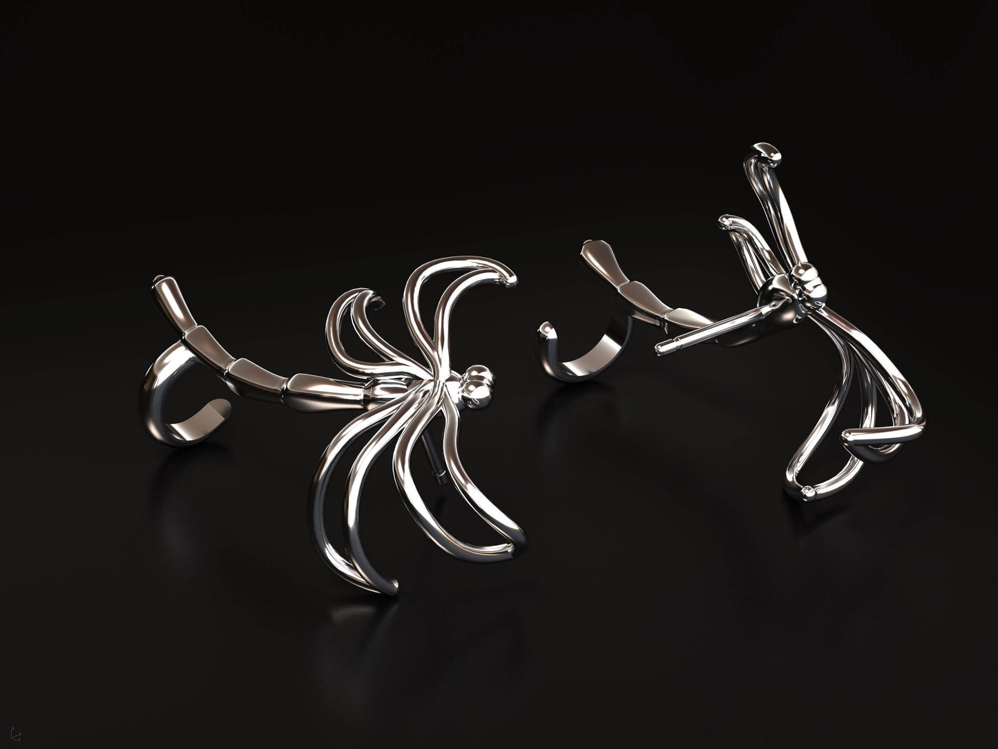 Damselfly Earrings - Lukali & Company