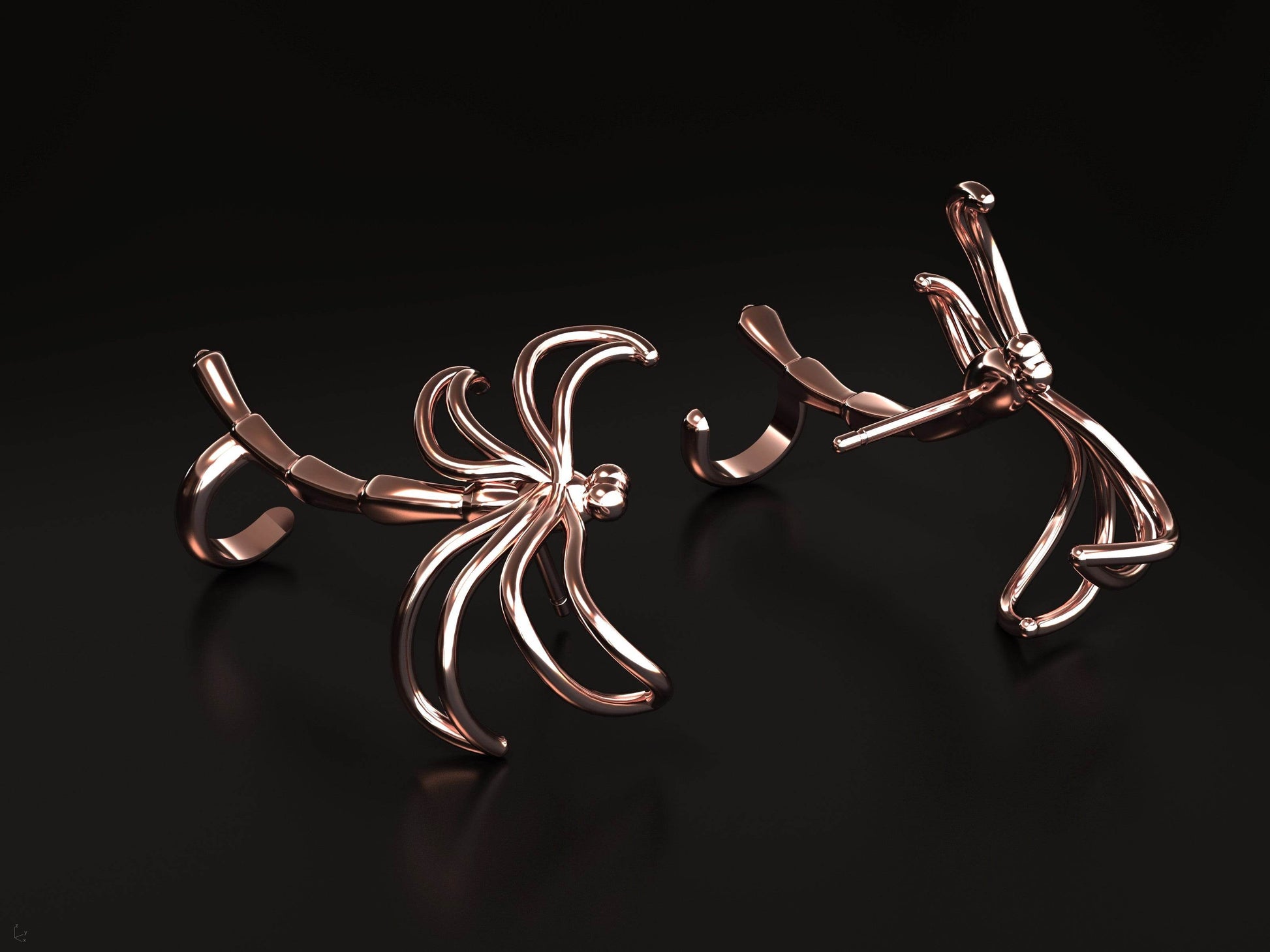 Damselfly Earrings - Lukali & Company
