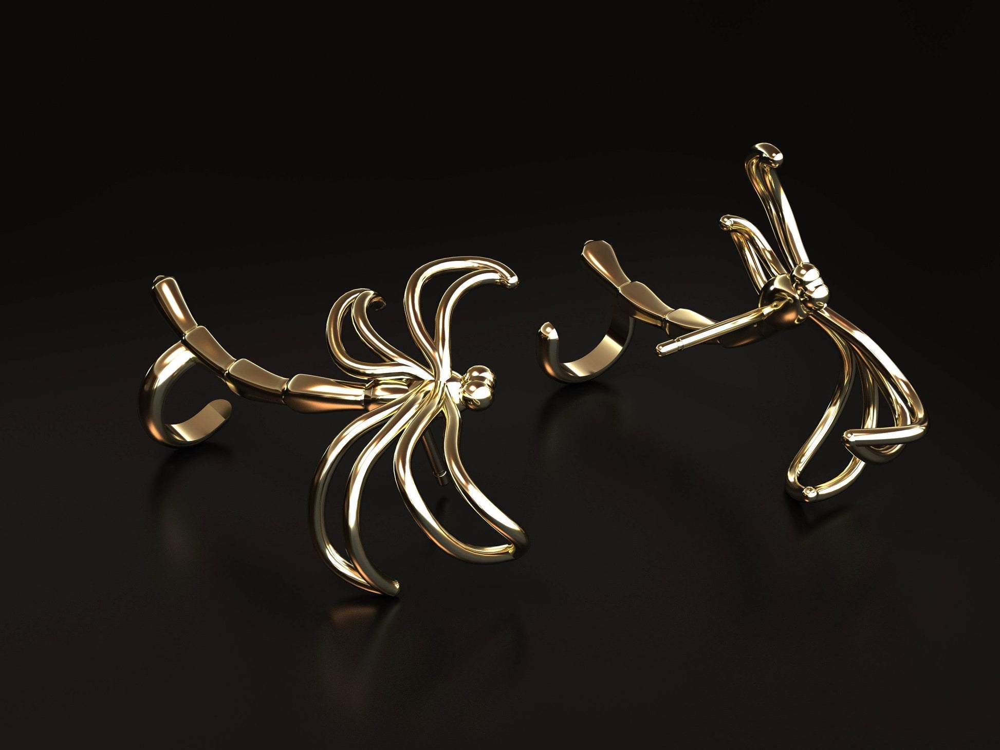 Damselfly Earrings - Lukali & Company
