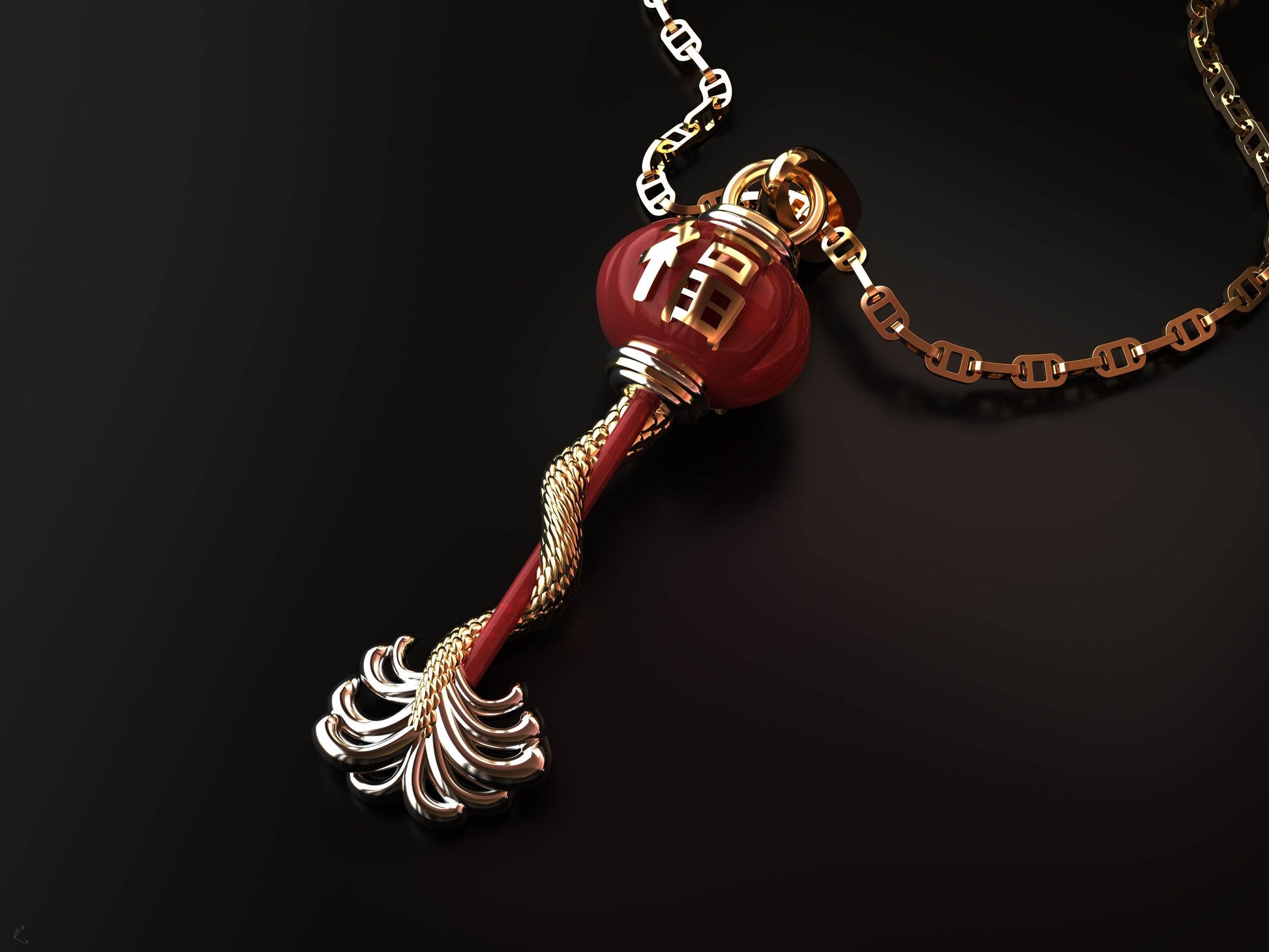 Lunar New Year Pendant - Lukali & Company