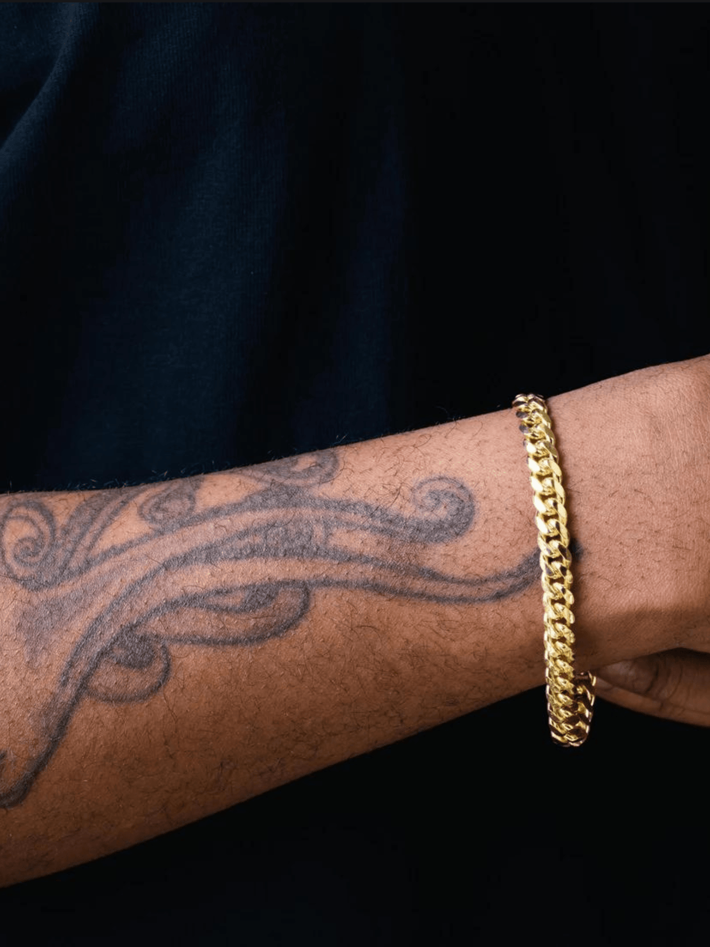 7mm Cuban Link Bracelet with Box Lock - Lukali & Company