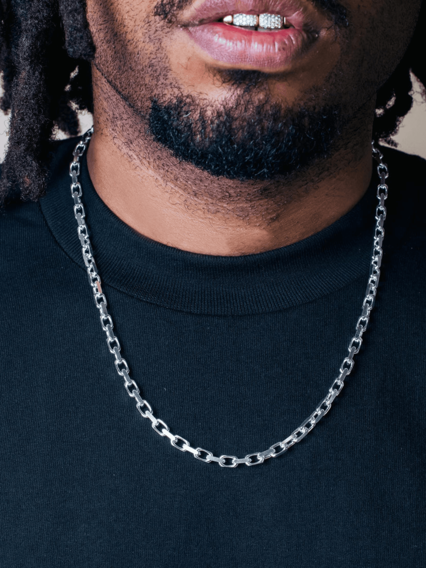 2.6mm Silver Forzatina Chain - Lukali & Company