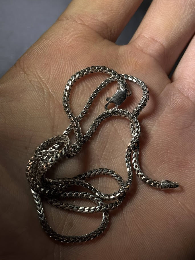 Franco Chain -- Solid Silver