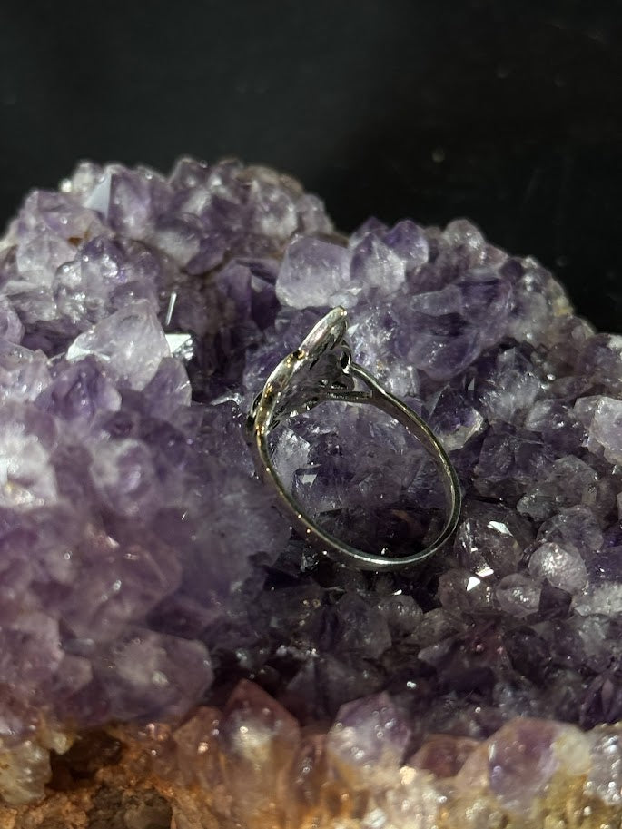 Celtic Knot Ring -- Solid Silver