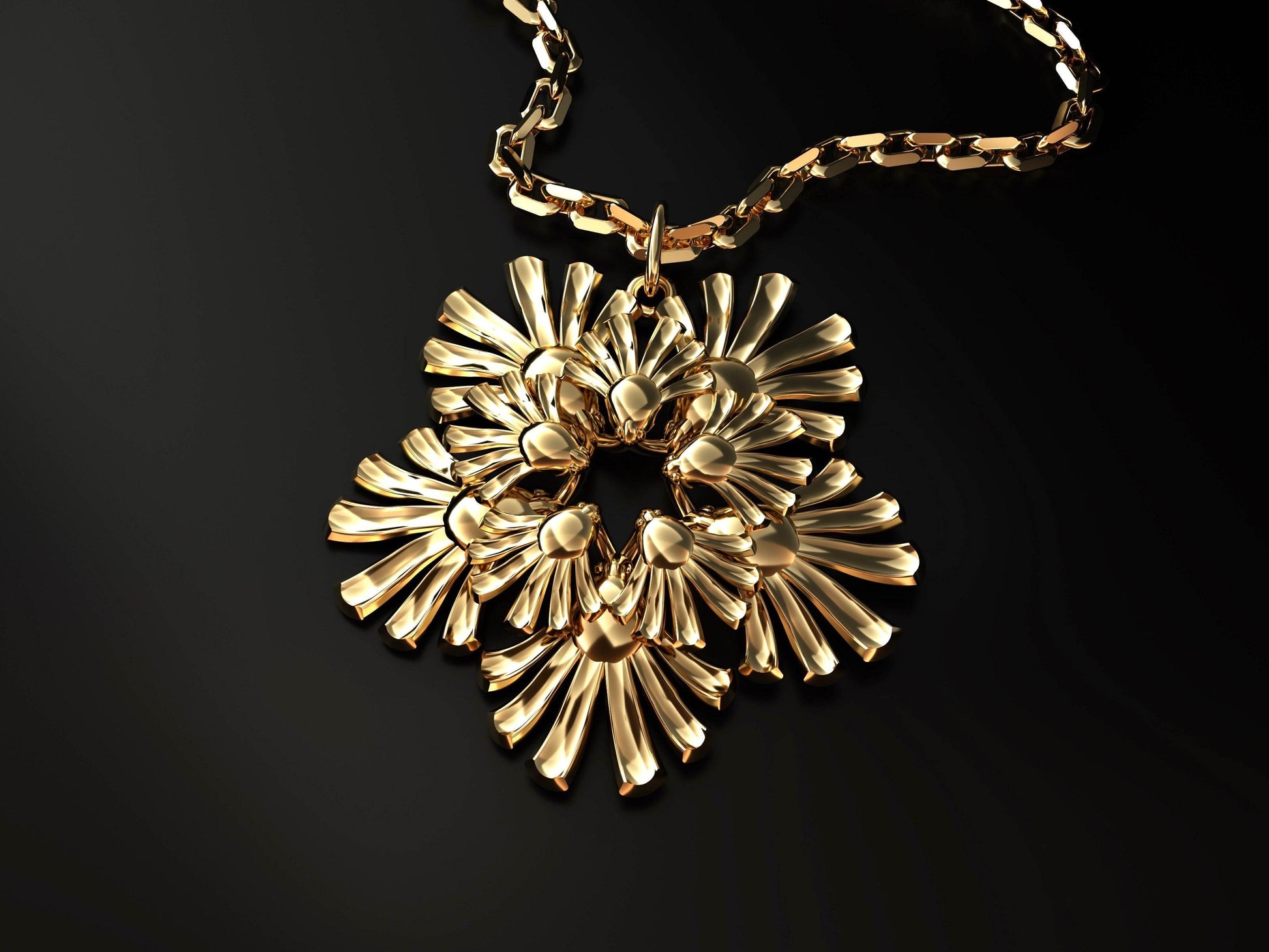 Deco Radiant Pendant - Lukali & Company
