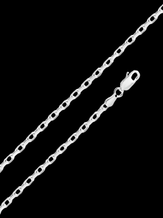 2.6mm Silver Forzatina Chain