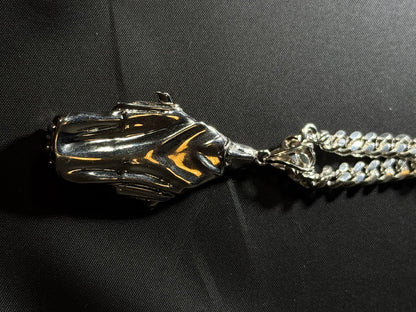 Virgin Mary Pendant – Sterling Silver