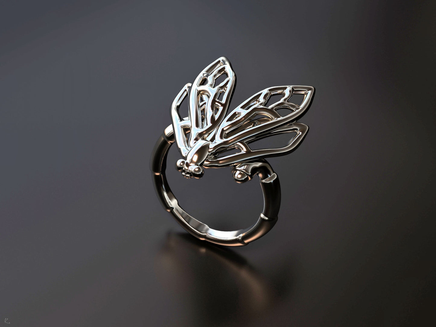 Damselfly Ring