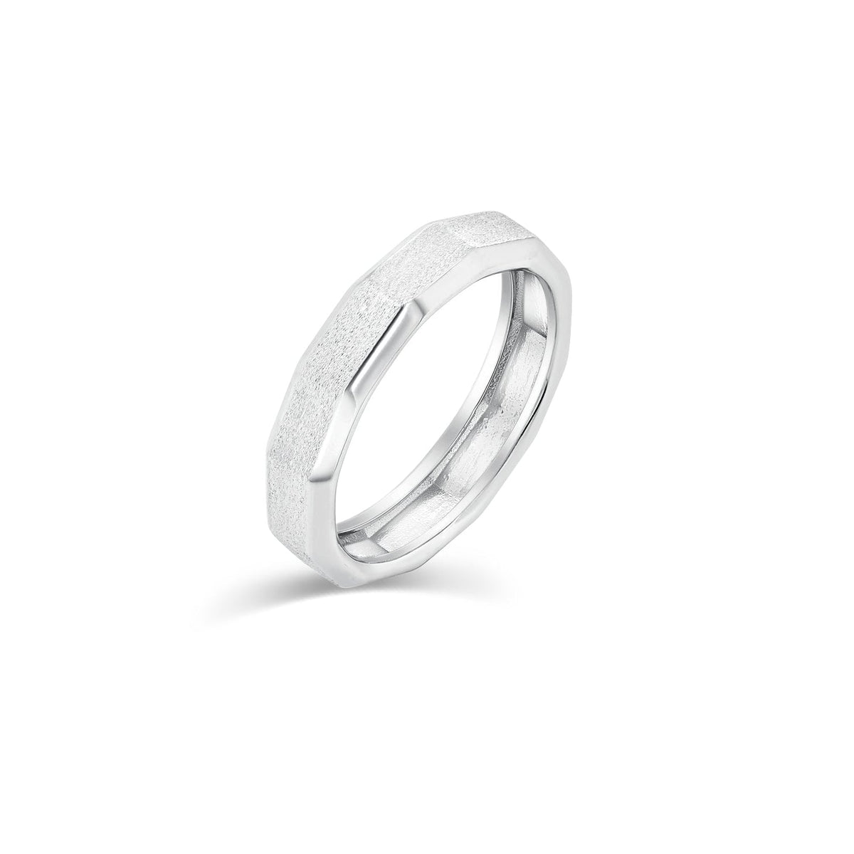Satin Flat-Edge Band