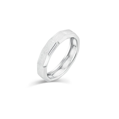 Satin Flat-Edge Band